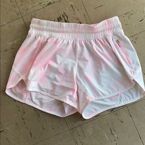 💗Miami Pink Tie Dye Lulu Tracker Shorts💗